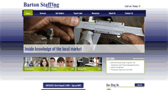 Desktop Screenshot of bartonstaffing.com